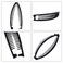 3Pcs Hair Clips Vintage Clincher Combs Banana Hair Clips Claws Hair Grips Hair Accessories Hair Clips（Black,White,Brown）