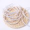 Candygirl Girls&#39; DIY Satin Covered Headbands 1cm Width 36cm Circle Size (20pcs White)