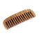 Hair and Beard Comb - Wide Tooth Sandalwood Comb - No Static Pocket Size Wood Comb for Men and Women