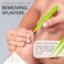 Majestic Bombay Fine Point Tweezers for Women and Men &ndash; Splinter Ticks, Facial, Brow and Ingrown Hair Removal&ndash;Sharp, Needle Nose, Surgical Tweezers Precision Pluckers best tweezers for chin hair