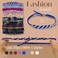 Hair Ties for Women Girls, 20 Pcs Boho Dual-Use Bracelets and Hair Tie for Thick Hair/Pony Tails, No Damage No Crease Elastics Hair Rubber Bands Ponytail Holders (Trendy)
