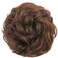 Claw Clip for Messy Curly Hair - Bun, Ponytail &amp; Hair Pieces - Synthetic Extensions (Light Brown)