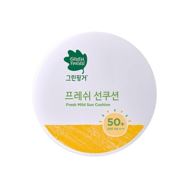 Aloe&amp;Baobao&amp;Moringa Fresh Mild Sun Cushion, For Green-Finger Sun protection Facial Cushion Pact, 12g original product
