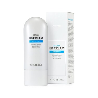 Lightweight &amp; Moisturizing &amp; Natural Finish FOR ATOMY BB Cream - 1.4 Fl Oz (Pack of 1)