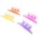 Butterfly Hair Clips, Strong Hold Hair Claws in Pure Colors for Thick Hair Hairdressing - 12pcs (02#)