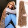 40 Inch Hair Faux Locs Crochet Braids Hair 2 Packs Goddess Locs Synthetic Hair Extend New Soft Locs Braiding Hair for Women