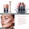 Highlighter Makeup Cream Contour Stick - Easy to Apply Natural Bronzer Stick &amp; Blush Stick Non-greasy &amp; Waterproof Blush for Cheeks Face Beauty Makeup Kit(Including Makeup Blush)