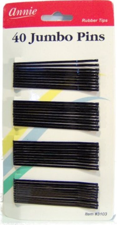 jumbo bob pins hair pins 40 count rooler pins
