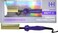 Hot &amp; Hotter - Ceramic Electrical Pressing Comb - Purple &amp; Gold - Up to (450) - (360) Swivel Cord - Worldwide Dual Voltage