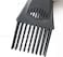 Universal Hairdressing Nozzle - Plastic Blow Comb Attachment for Hair Styling, Straightening and Detangling Fine, Curly or Natural Hair