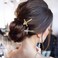 3 Pieces Hair Sticks for Buns Metal Hair Chopsticks for Women Long Hair Sliver Gold Black Chinese Style Hair Stick Pins Accessories
