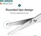 MR.GREEN Mustache Scissors Nose Hair Scissors Beard Trimmer Stainless Steel Ear Facial Hair Removal Tools With Rounded Tips Makeup tools