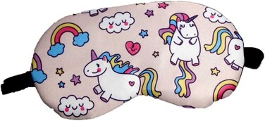 HXINFU Unicorn Eye Mask for Sleeping Eye Mask for Women Eye Shade Blindfold
