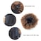 Afro Puff Drawstring Ponytail Extension Short Synthetic Afro Kinky Curly Puff Ponytail for Natural Hair Clip On Kinky Drawstring Curly Ponytail Bun Hairpieces (Large,T1B/30#)