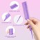 Rat Tail Comb Parting Comb：2Pcs Rat Tail Combs for Women，Fine Tooth Parting Tip Carbon Fiber Root Teasing Anti Static Tail Comb，Hair Combs for Styling（2Pcs Purple）