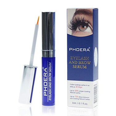 PHOERA&reg; Eyelash Rapid Growth Serum Lengthen Thickening EyeBrow Enhancer UK AQUAPURITY