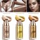 PHOERA High Gloss Waterproof Body Luminizer Glitter Face Shimmer Moisturizer Lotion Tan Cream Foundation Makeup Bronzer AQUAPURITY (101 Rose Gold)