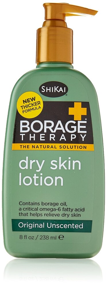 Shikai Lotion Dry Skin Therapy, Borage, 8 Fluid Ounce