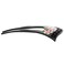 YOY Fashion Hair Decor Japanese Traditional Style Hair Comb Pins Picks Pics Forks for Women Girls Hair Accessory Two Prong with Floral and Hollow Out Flower, Black