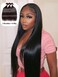 UNice Hair Brazilian Straight Hair 3 Bundles Hair Weft 100% Unprocessed Virgin Human Hair Extensions Weave Natural Color (10 12 14inch)