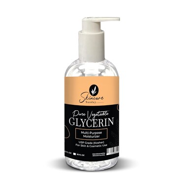 Pure Vegetable Glycerin - Premium Softening &amp; Moisturizing Multi-Purpose Moisturizer for Skin &amp; Cosmetics (16Oz)
