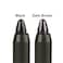 Professional Hair Chalk Temporary Hair Dye Non-toxic Hair Color Crayon Cover White Hair Color Patch (2packs-black-dark Brown)