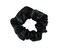 4 Pack Black and Gold PU Leather Hair Scrunchies Scrunchy Bobbles Elastic Hair Bands Ties Hair Accessories Wrist Band Cosplay Show for Women Girls