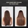 2 in 1 Ceramic Round Brush for Blow Drying,Thermal Ceramic Hairbrush for Hair Styling, Anti-static Bristles, Enhance Texture Volume, for Women &amp; Men,with 4 Hair Clips (2.1 Inch&amp;1.3 Inch)