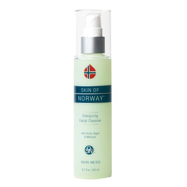 Geir Ness Skin of Norway Energizing Facial Cleanser - Contains Arctic Algae &amp; Minerals - Moisturizing Deep Cleansing Face Wash For Dry and Sensitive Skin
