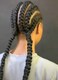 Braiding Hair 24 Inch 6 Packs Black Kanekalon High Temperature Resistance Synthetic Jumbo Bohemian Braids Long Crochet Hair Extensions Soft Yaki Texture for Black Women