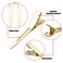 Jdesun 100pcs 1.77 Inches Single Prong Curl Clips Section Clips Metal Alligator Hair Clips Hairpins for Hair Extensions, 2 Colors