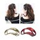Lawie 4 Pack Large Black Brown Red Butterfly Octopus Arcylic Resin Plastic Hair Claw Clips Crab Jaw Barrettes Hair Grips Clamps Clasps Decorative Bun Twist Ponytail Hair Accessories for Women
