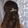 inSowni 26 Pack Gold Wedding Bridal Hair Side Combs+U Shaped Hair Pins Clips Barrettes Leaf Flower Rhinestone Pearl Hair Pieces Updo Accessories Jewelry Headpieces for Women Girls Brides Bridesmaids