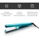 KARMIN G3 Salon Pro 1" Professional Tourmaline Ceramic Flat Iron Hair Straightener Ionic Hair Straightening Styling Iron, Straighten, Curl, Wave, Dual Voltage, Auto Shut Off, Carrying Case, Turquoise