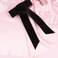 Lurrose Hair Bow Clips Large Bowknot French Barrettes Spring Hair Clips Hairpins Headdress for Women and Girls (Black)