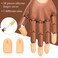 ANCIRS 20 Pack Fake Hand Silicone Finger Cover, Fingertip Replacement Accessory for Nail Art Practice