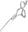 Hair Scissors 5.5 Inch Professional Hair Shears Hair Cutting Scissors Haircut Scissors Sharp Barber Scissors 440C Barber Shears Hairdresser Scissors Rose handle KINSARO