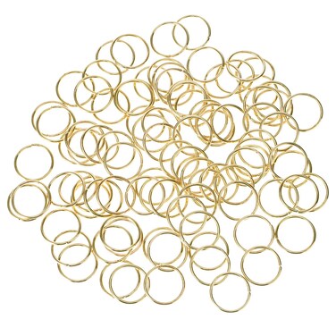 100 Pack Hair Rings Braid Rings Loop Clips Hair Accessories