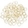 100 Pack Hair Rings Braid Rings Loop Clips Hair Accessories