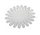 10 PCS Acrylic Wheel False Nail Art Tips Practice Display Nail Art Tool (Ivory-White)