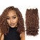 Ayana 12 Inch Crochet Box Braids Curly Ends Bohomian Crochet Braids Box Braids 3X Goddess Box Braids Crochet Hair Synthetic Crochet Braids Hair Extensions(12 Inch-8Pack, 30#)