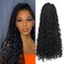 Ayana Goddess Box Braids Crochet Hair 18 Inch 3X Bohomian Crochet Braids Box Braids Crochet Box Braids Curly Ends Synthetic Crochet Braids Hair Extensions For Women (18 Inch-7Pack, 1B)