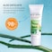 Aloe Vera Exfoliating Gel - Natural Face and Body Peel Gel Deep Moisturizing Facial Exfoliator Refreshing Gentle Exfoliating Face &amp; Body Skin Care Peeling &amp; Cleansing Travel Size for Women Men