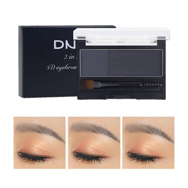 SNOVO Professional eyebrow Palette Eyebrow makeup is available in 5 colors (01# Gray-black)
