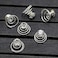 canjoyn 24 Pcs Bridal Gem Spin Hair Pins Swirl Hair Twists Coils Wedding Spiral Twist Hairpins Shiny Rhinestone Crystal Twisters Metal Spiral Updo Prom (White)