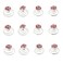 canjoyn 24 Pcs Bridal Gem Spin Hair Pins Swirl Hair Twists Coils Wedding Spiral Twist Hairpins Shiny Rhinestone Crystal Twisters Metal Spiral Updo Prom (Pink)
