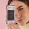 Lash Eyebrow Extensions Kit with 1 x Trays of Mink False Eyebrows in Black Comes on Mixed Length Trays 5-8 Mm Mix, Eyebrow Extension Glue Clear &amp; Extension Tweezers (Black, Pink Tweezer)