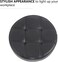 Grace &amp; Grace Height Adjustable Rolling Swivel Stool Chair with Wheels,Heavy Duty Work Stool for Salon,Massage, Factory, Shop(Black,with Foot Ring)