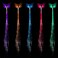 Windy City Novelties 12 Pack LED Light Up Butterfly Hair Clips for Girls