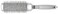 Long Barrel Ceramic + Ionic Thermal Hair Brush 2.5 Inch #0445, Silver